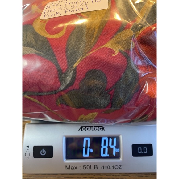 Vintage R&K Originals Womens Sundress Size 16 Floral Hawaii Tropical Beach VACA - Picture 15 of 15